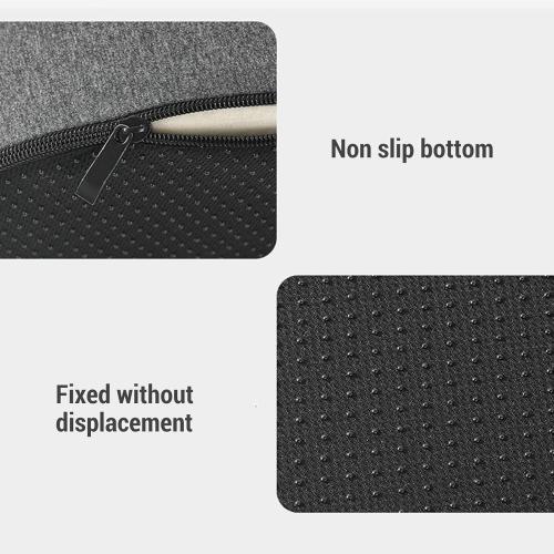 Ergonomic Chair Cushion, Memory Foam Breathable Cushion with Leg Support, Comfortable Chair Mat for Home Office