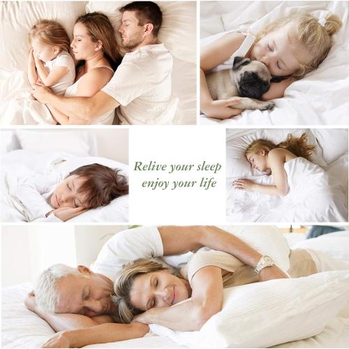 King Mattress Protector Waterproof Mattress Pad Washable Bamboo Rayon Mattress Cover Breathable Noiseless Bed Protector 5 - 21'' Elastic Fitted Deep Pocket