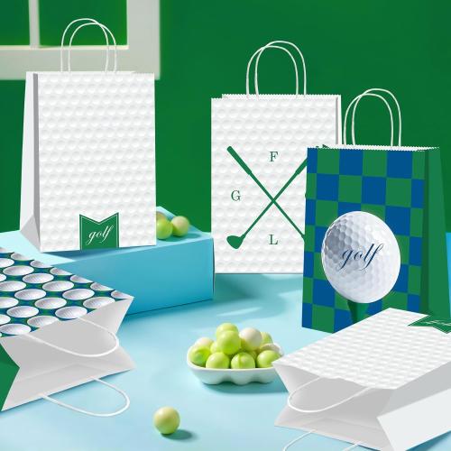 16Pcs Golf Goodie Bags Golf Themed Party Decorations Golf Party Favor Bags Golf gift bags Golf Birthday Party Supplies