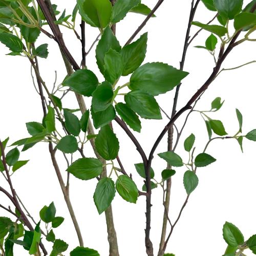 7ft Artificial Citrus Tree – Minimalist Faux Tree for Indoor Décor, Fake Critus Tree Perfect for Home, Office, Living Room, Bedroom & Porch