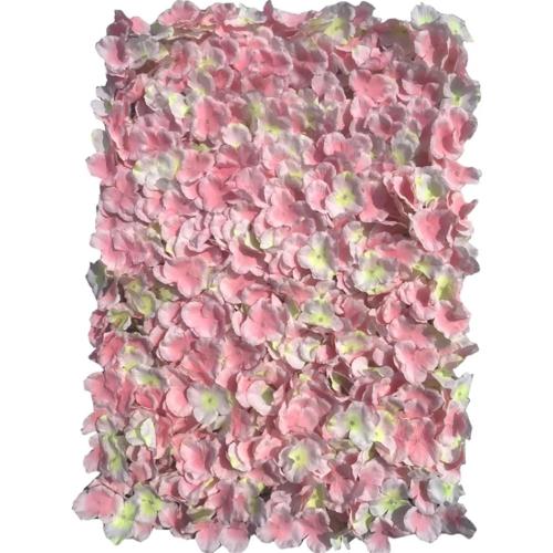 Artificial Flower Wall Artificial Encryption Embroidered Ball Flower Wall Wedding Decoration Flower Arrangement Stage Creative Fake Rose Arrangement(Red)