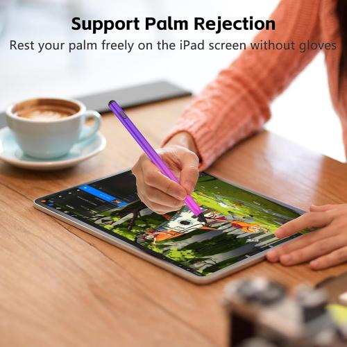 TaIYanG iPad Stylus Pen for iPad 2018-2026, Palm Rejection, Fast Charging