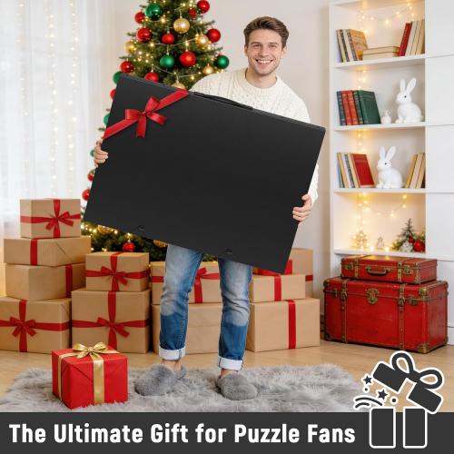 Puzzle Storage Folder for 1000 & 500 Pieces – Large Capacity Puzzle Album 233