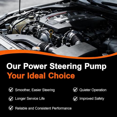 Power Steering Pump Fit For 05-14 Subaru Impreza Forester Legacy Outback
