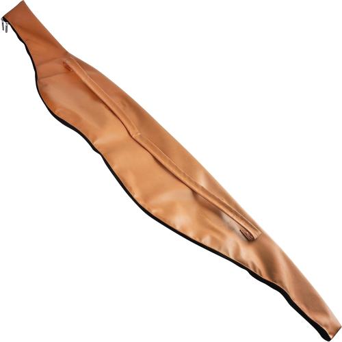 AMEYXGS 60inch Archery Traditional Bow Bag Longbow Case Leather Recurve Bow Case Hunting Recurve Bow Carry Bag Case for Outdoor Shooting Leather Bow Bag