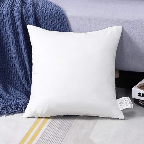 Artscope Premium Throw Pillow Insert Square Form Cushion Stuffer for Couch, Sofa, Bed - Indoor Decorative Pillows Inserts 18x18 Inch