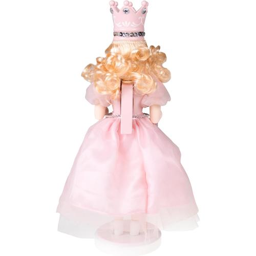 Clever Creations Sugar Plum Fairy 14 Inch Traditional Wooden Nutcracker, Festive Christmas Décor for Shelves and Tables