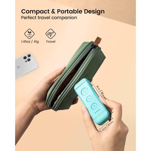 Glocusent USB Rechargeable Book Light, Portable Clip-on LED Reading Light, Reading Lights for Books in Bed with 3 Amber Colors & 5 Brightness Dimmable, Compact & Long Lasting, Perfect for Book Lovers