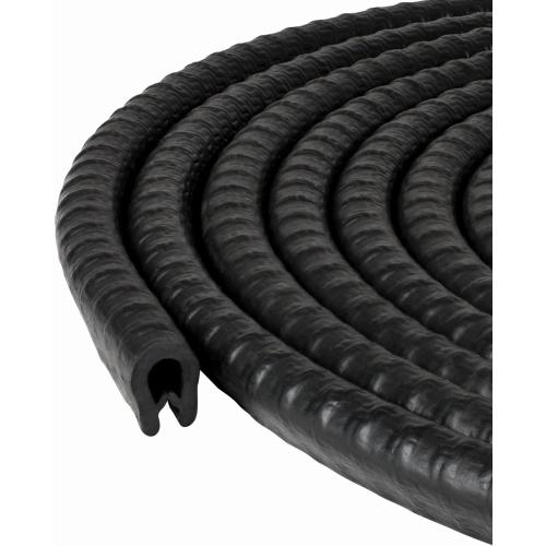 Edge Trim Black Small, Fits Edge 1/16 to 1/8 Inch, Length 10 Feet (3 Meter)