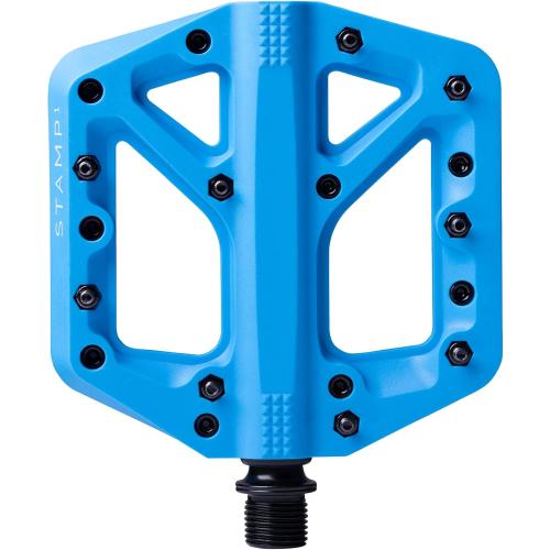 Crankbrothers Stamp Flat MTB Pedals - Size-Specific, Lightweight, Versatile, Durable Bike Pedals