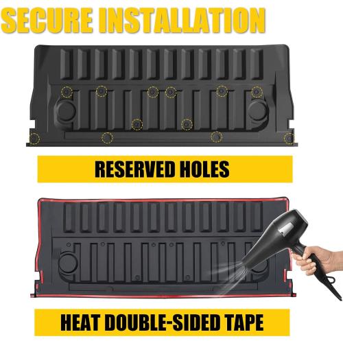 Truck Bed Mat Compatible with 2024 2025 2026 Ford Ranger 5FT Bed Liner Protector Tailgate Protector Cargo Mat TPE Cargo Linder for 2025 Ranger Accessories