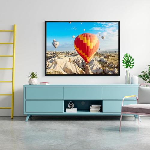 28x40 Picture Frame for Wall Display, 28x40 Black Picture Frame with Shatter Resistant Plexiglass, Stable and Sturdy 28 x 40 Poster Frame for Wall Display, Handpicked Gift Collection, 1 Pack