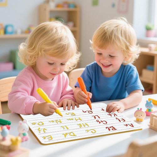 Small White Board, Dry Erase LapBoards 9''x 12'' Mini White Board Double Sided Portable LapBoards for Students Teachers School Supplies (2 Boards with Line)