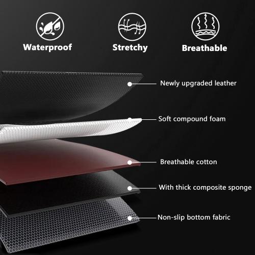 PTYYDS Seat Cover Compatible with 2022-2025 Ford Maverick Seat Protector Neoprene Black Cover Protector Replacement for 2022-2025 Ford Maverick Accessories