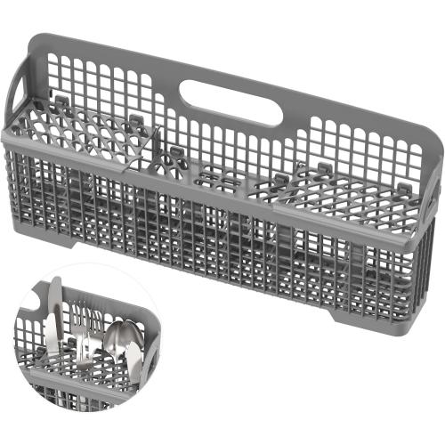 UPGRADED 8531233 WP8562043 Dishwasher Silverware Basket Replacement,Fits For Kitchenaid Kenmore Whirlpool Dishwasher Utensil Basket Parts KDFE104HPS0 KDTE334GPS0 Universal Dishwasher Cutlery Basket