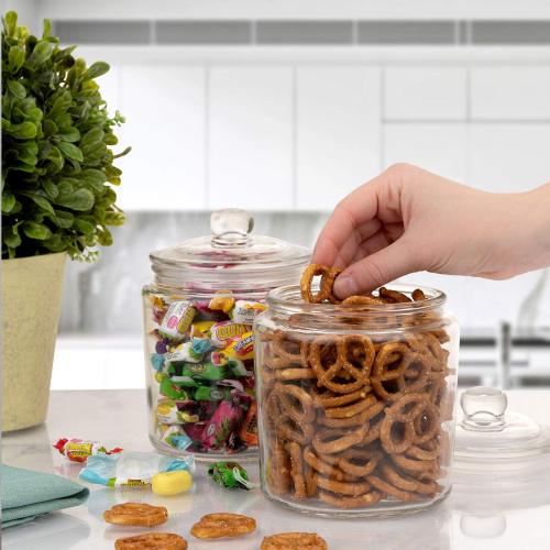 Set of 3 Glass Jar
