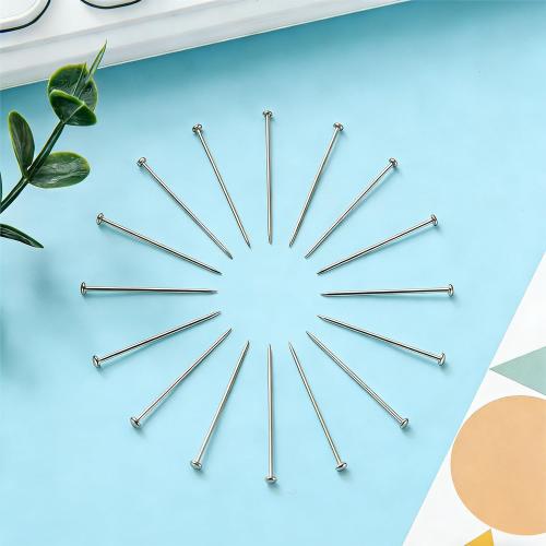 500Pcs Straight Pins，Stainless Steel Head Pins Dressmaker Pins Fine Satin Pin for Crafts, Sewing Pins for Fabric Dressmaker Pin for Sewing and Craft, Jewelry Making.