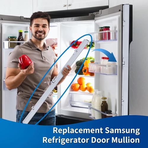 Refrigerator Flipper Assembly #Sam-Da97-12624a Compatible with Samsung, DA97-12624A Assy-French Door Mullion with Heater Replacement