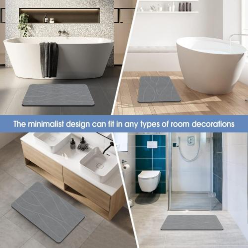 Bath Mat Diatomaceous