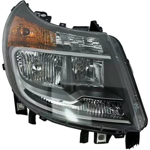 LONGLING Replacement Passenger Right Side Headlight Headlamp with DRL for RAM Promaster 1500 2500 3500 from 2010-2022