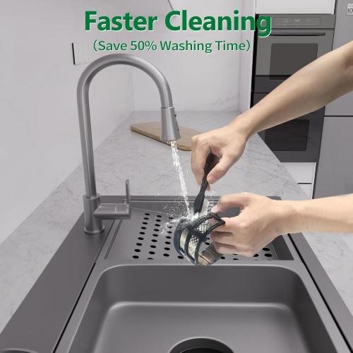 NEEDS CLEANING USED Cold Press Juicer, 6.5 Extra Wide Feed Chute Juicer Machines, 350W Slow Juicer Machines with High Juice Yield for Whole Vegetables & Fruits, BPA Free (Titanium Gray)
