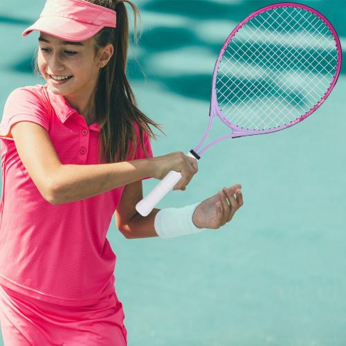 bo'weiqi 17-25 Kids Tennis Racket for Aged 2-12 Lightweight Youth Tennis Racquet for Girls and Boys Outdoor/Indoor Sports with 1 Non-Slip Grip and 1 Shoulder Strap Bag Easy Carry
