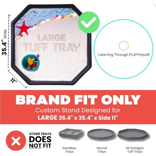 Large Adjustable Stand for 35.4 Tuff Tray (BRAND-SPECIFIC FIT ONLY)