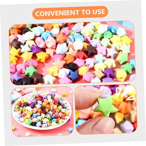 2160pcs Origami Paper Strips for Craft Projects for Boys and Girls Adults for Star Folding Fun Paper Craft Accessories for Decor