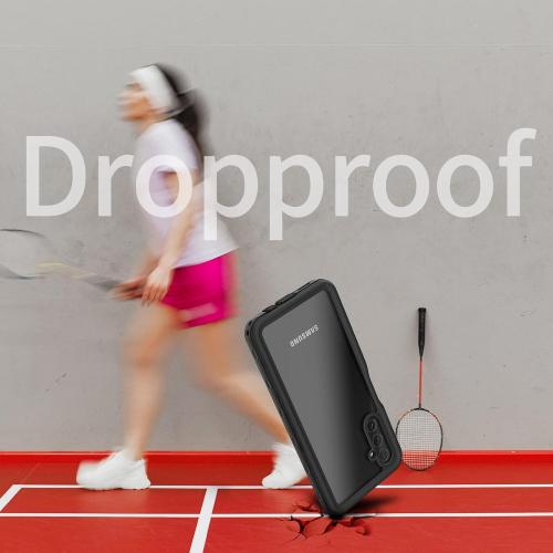 Hllhunkhe for Samsung Galaxy A14 5G Waterproof Case with Built-in Screen Protector - Rugged Full Body Underwater Dustproof Shockproof Drop Proof Protective Cover for Samsung Galaxy A14 5G - Black