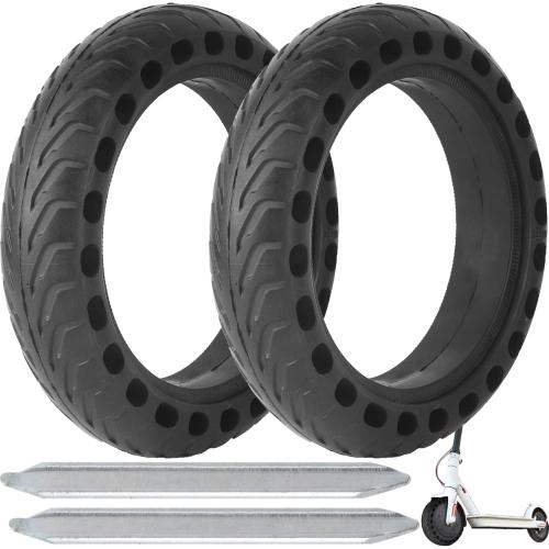 AR-PRO (2-Pack) 8.5 Electric Scooter Solid Tires, 8 1/2 x 2 Scooter Replacement Tires, Compatible for Gotrax Gxl V2/Gotrax XR/Xiaomi M365/Pro Electric Scooter Tire
