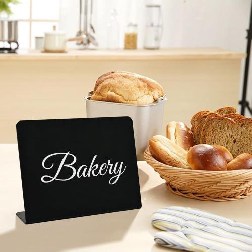 15 Pcs 4x3 Mini Chalkboard Signs-Small Food Labels, Reserved Table Signs for Buffet, Birthdays, Bakery, Weddings Table Numbers, Place Cards, Name Tag- Include 1 Liquid Chalk Markers and 1 Rag