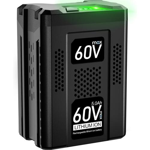 【Upgrade】 DSANKE 60V 5.0Ah Replacement for Greenworks 60V Battery LB60A03 LB60A02 LB60A00 Cordless Power Tool Lithium Ion Battery