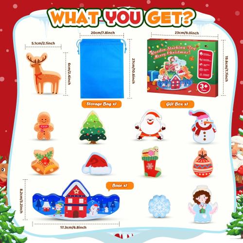 Stacking Toys for Kids 3-10: Boys Wooden Blocks Toy Birthday Gifts for 4 5 6 7 8 9 10 Year Old Kids Girls Toy Balance Competition Game for Kid Ages 5-7 Party Favors