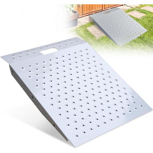 WHALEMOTOR Shed Ramp 1PC, Loading Ramp for Riding Mower, 29 L x24 W, 750 lbs Capacity, Shed Storage Ramps for Sheds, Garages, Barns, ATV, Lawnmower, Golf Cart, Sturdy Anti-Slip Ramps