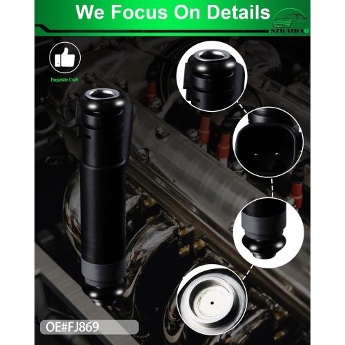 Fuel Injectors for:-Ford F150 V6 4.2L Naturally Aspirated 2005 2006 2007 2008 Set of 8 Replacement OE# FJ869, 800-1905N, 8001905N, CM-5105, CM5105, 5L3Z9F593AA, 5C3Z9F593AA