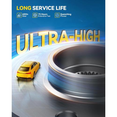 PHILTOP 515202 4WD Front Wheel Hub Assembly Fit for Toyota Tundra 2007-2021, Toyota Sequoia 2008-2018 Wheel Hub Bearings