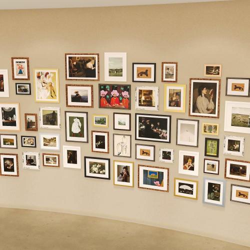KINLINK 12x16 Picture Frame Black, Wooden 16x12 Photo Frames with Plexiglass for 11x14 Picture with Mat or 12x16 Without Mat, Perfect for Art Wall and Tabletop Display 12 x 16 frame Set of 4