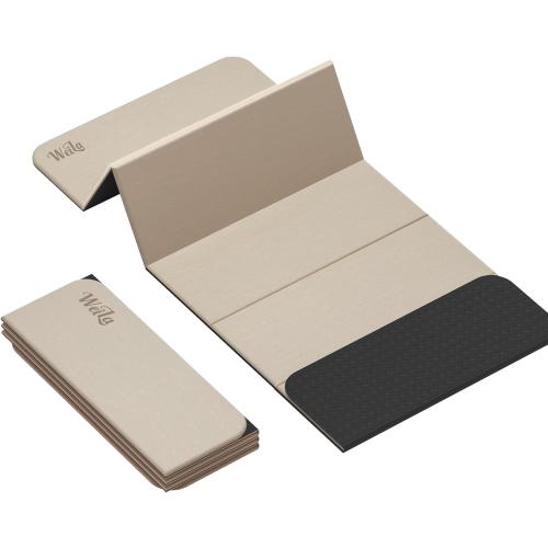 1/2 Inch Extra Thick Yoga Mat Pilates Equipment, 69x24 Odorless Workout Mats for Home Gym, Non-slip Exercise Mats for Women Men Home Workout, Foldable Yoga Mats for Travel Camping Sleeping