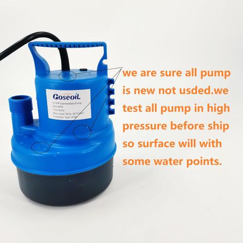 Size 3.5 gallon Tankless Water Heater Flushing Kit Includes 1/2HP Submersible Utility Water Pump,Two 3/4GHT x 6' Stainless Steel Color Coded Hoses and 3.5Gallon Pail