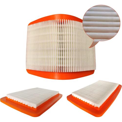 544271501 512652001 Air Filter for Red Max EBZ8500 EB7000 EBZ7500 EB8000 EBZ7001 EBZ7100 Husq-varna 170BF 180BF 370BFS 65cc 380BFS 72cc 570BFS 65.6cc 580BTS 75.6cc (1 Pack)