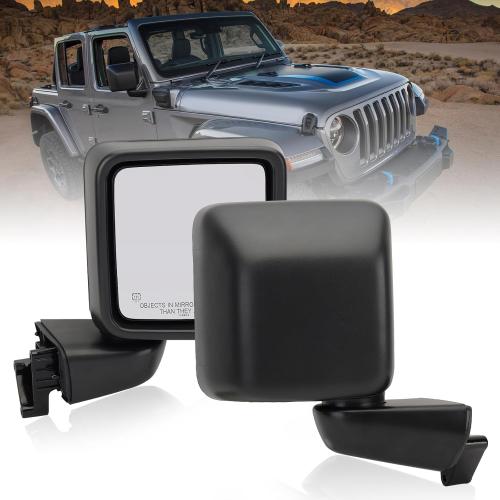 RH Side Mirror for 2018-2023 Jeep Wrangler JL/2020-2023 Gladiator JT 5Pins