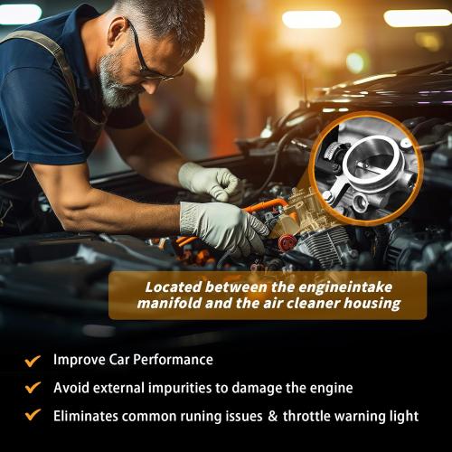 Electronic Throttle Body Assembly Fit for Chrysler Aspen Dodge Dakota Durango Ram 1500 Viper Jeep Commander Grand Cherokee SRT Viper 4.7L 8.4L V8 V10, Replace Part # S20188 53032837AA‼️light dirt‼️