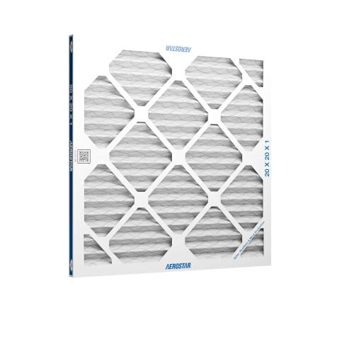Aerostar 20x20x1 MERV 8 Air Filter, 6 Count, ACTUAL SIZE (19.75 x 19.75 x 0.75), HVAC, Air Conditioning & Furnace Filter Captures Dust, Lint & Pollen (MPR 600 / FPR 5), Made in USA