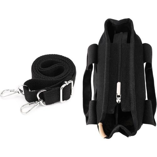 Small Tote Bags for Women Canvas Purses with Zipper Crossbody Mini Tote Satchel Hobo Work Beach Bag Shoulder Handbags