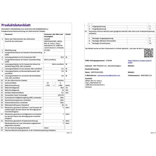 GeeekPi 18.5 inch Portable Monitor 1920x1080 IPS Touchscreen 120HZ 1080P Touch Display with HDMI USB-C, Built-in Speakers, Kickstand VESA for Xbox PS4/5 Laptop Mac PC