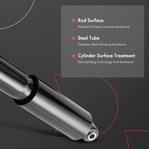 A-Premium Rear Shock Absorber Compatible with Ford Transit Connect 2014 2015 2016 2017 2018, Driver and Passenger Side