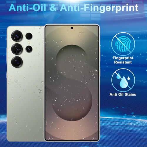 [2 2 Pack] Privacy Screen Protector Compatible with Galaxy S25 Ultra 5G - 2 Tempered Film   2 Camera Lens Glass, High Clarity, Bubble Free, Anti-Spy Protection - Scratch Resistant