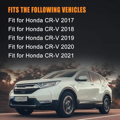 Rear Right Door Lower Molding Door Garnish Trim Compatible with Honda CR-V 2017 2018 2019 2020 2021 2022 Replace# 75313-TLC-A01 75313TLCA01 HO1505110 75124 Without Chrome