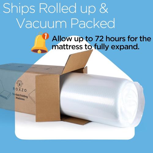 75x38x6 Tri-Fold Memory Foam Mattress, 6 inch Twin Tri-Folding Memory Form Mattress, Collapsible and Washable Cover, Travel and Guest Mat,75x38x6