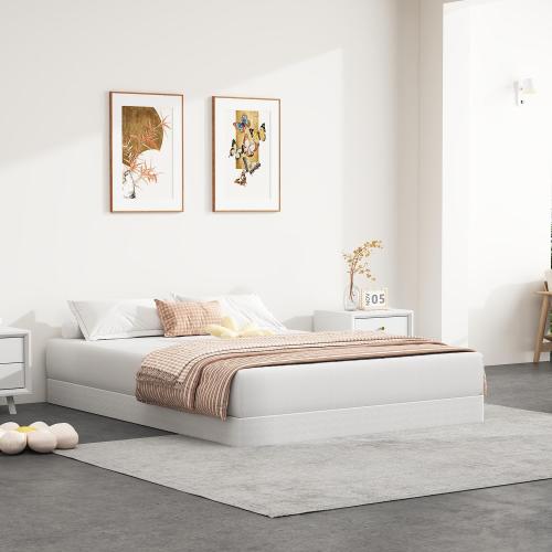 Box Spring for King Bed, 5 inch King Size Box Spring Only, Strong Metal Frame Mattress Foundation, No Noise, Easy Assembly